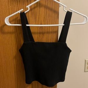 Black American eagle tank top perfect for summer! size xs